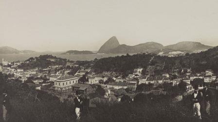 Pao de açucar visto do alto de Santa Teresa, 1885, Marc Ferrez