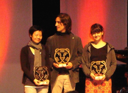 VPRO tiger awards - Anocha Suwichakornpong, Pedro González Rubio y Paz Fabrega
