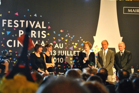 Jane Fonda durante la conferencia de prensa del Festival Paris Cinéma. Foto: Festival Paris Cinéma
